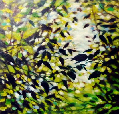 Landschaft 80x80cm