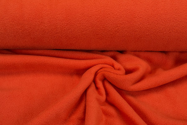Fleece antipilling orange