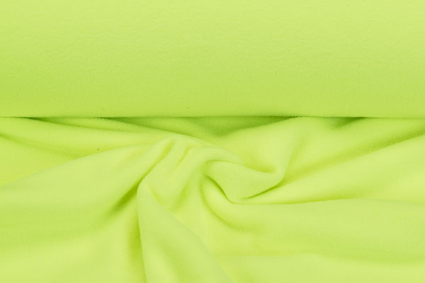 Fleece antipilling neongelb