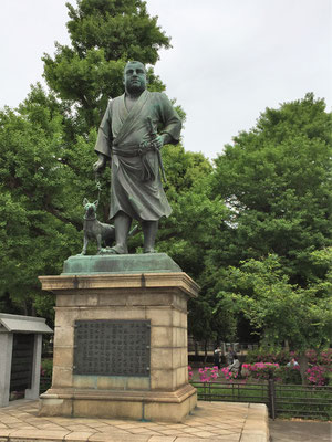 上野 西郷どん！初めての明治村様での活動は西郷従道邸でした。懐かしく思い出しました！