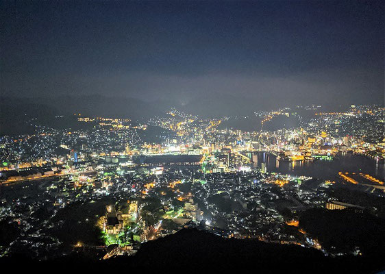 長崎　日本三大夜景　稲佐山