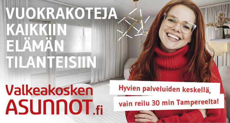 Valkeakosken Asunnot, lehti-ilmoitus