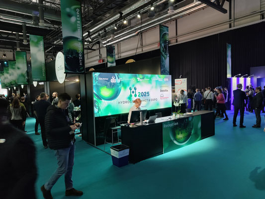 Hydrogen Summit & Expo, palvelupisteen ilme
