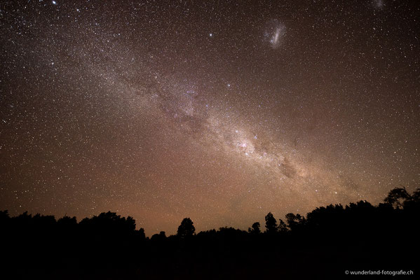 Nachthimmel über Neuseeland