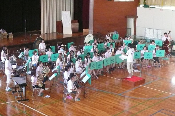 北名古屋吹奏楽団がサマーフェスティバルにやってきた！ヽ(^o^)丿