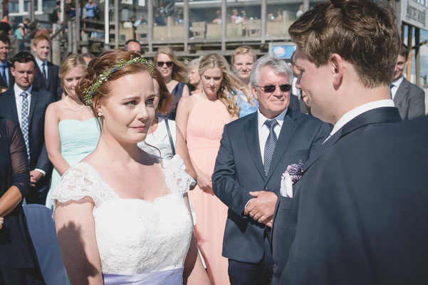 Hochzeitsfotograf St. Peter-Ording - Hochzeitsreportage - Heiraten auf dem Pfahlbau