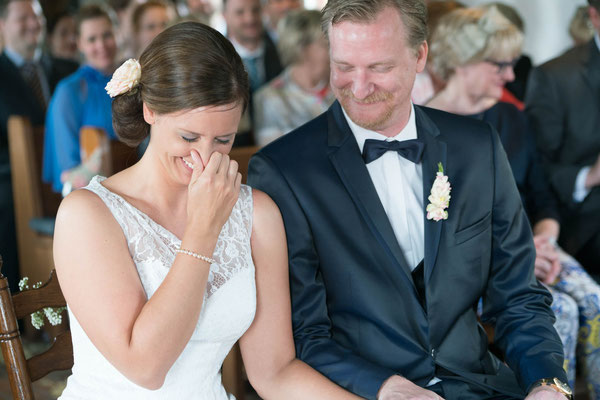 Hochzeitsfotograf St. Peter-Ording - Kirchliche Trauung in Ording