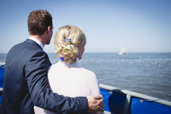 Fotograf in Büsum - Hochzeitsfotos in Büsum am Hafen