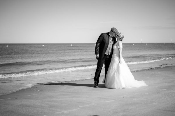 Hochzeitsfotos am Strand von St. Peter-Ording