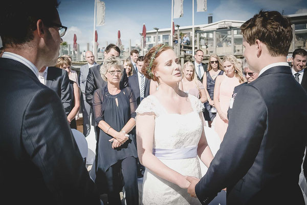 Hochzeitsfotograf St. Peter-Ording - Hochzeitsreportage - Freie Trauung am Strand