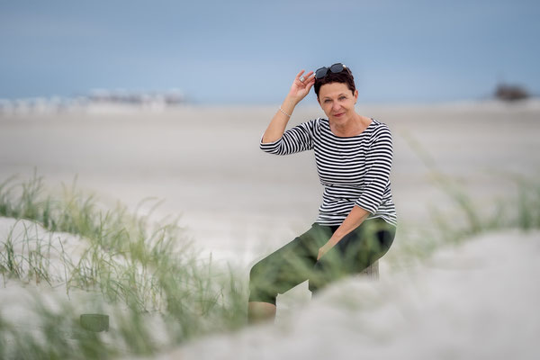 Fotoshooting am Strand von St. Peter-Ording