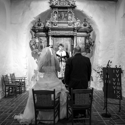 Als Hochzeitsfotograf in Süderstapel, Kirchliche Trauung in der St. Katharienenkirche