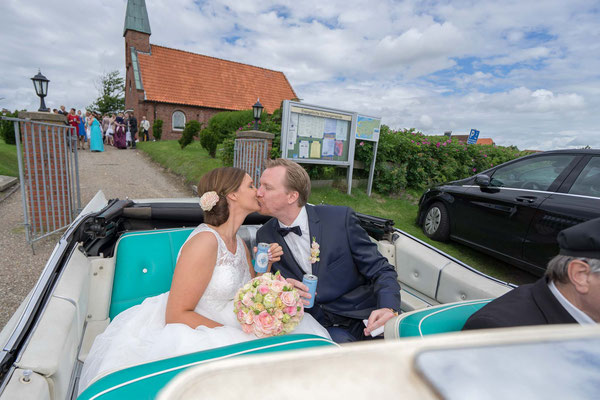 Hochzeitsfotograf St. Peter-Ording - Kirchliche Trauung in Ording