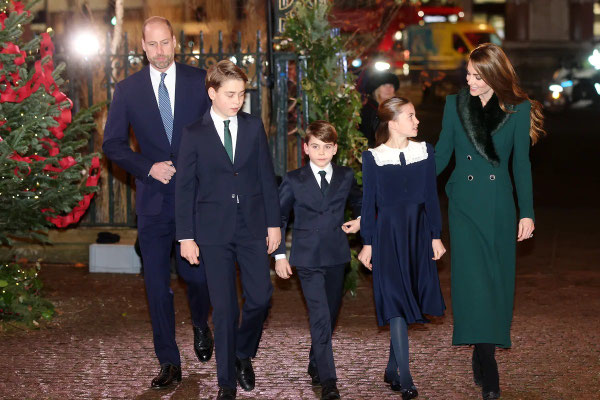 英国ウィリアム王子ファミリー