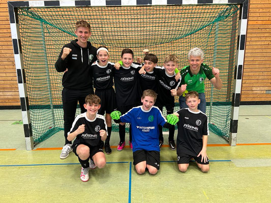 U12 SC Eltersdorf gewinnt die Hallenkreismeisterschaft im Februar 2024