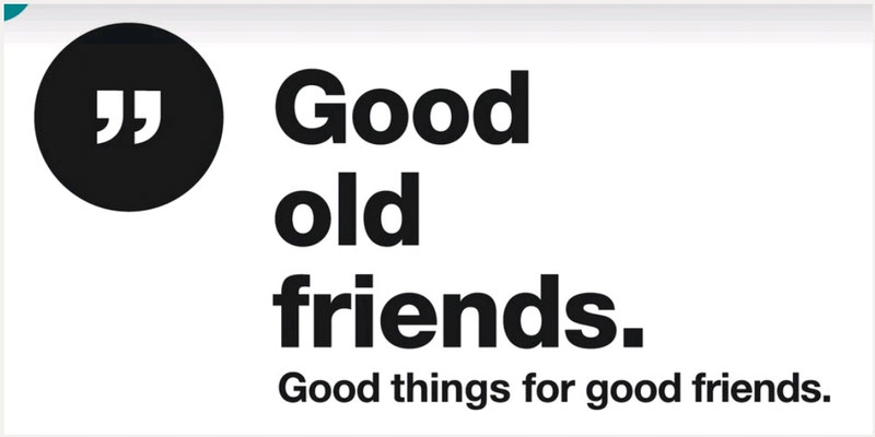 Karten von Good old friends