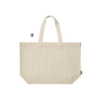 Maxi Shopper in cotone riciclato gr. 450 - cm 58x41x16