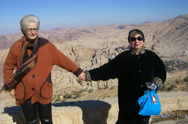 Claudia Erdheim und Inge Maux, Israel 2008