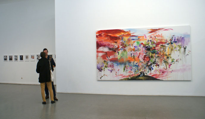 Installation View, Front: Vladimier Schneider