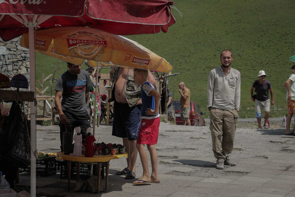 Die Russische Grenze ist nicht mehr weit