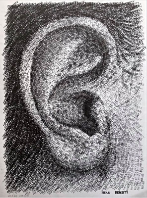 Hear Density 2020 35x25 cm