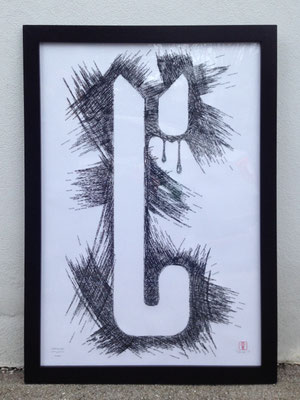 Trajceski Gallery of Modern Art Logo 70x100 cm