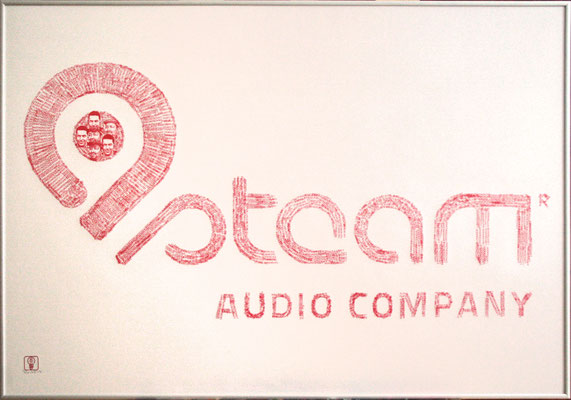 Steam Audio Company Logo 100x70 cm