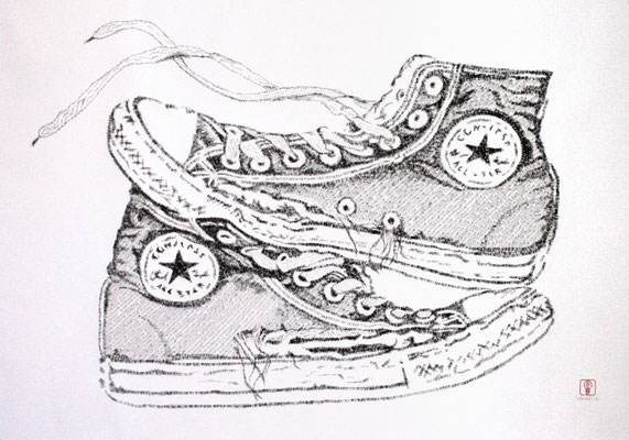 Chucks 2016 100x70 cm