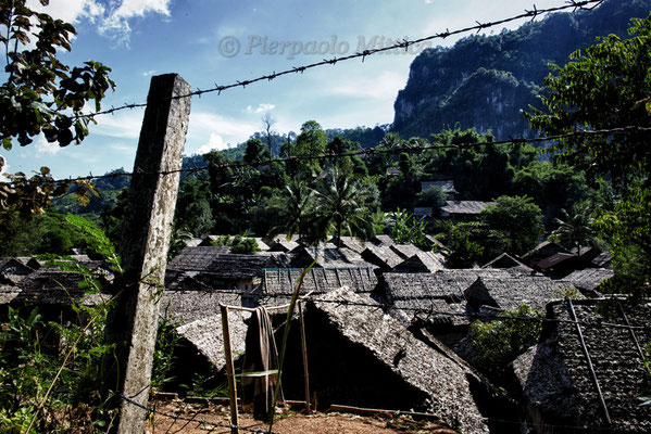 refugee camp in Mae La, Thailand