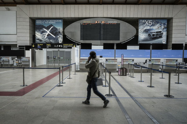 Venice Marco Polo Airport, check in area