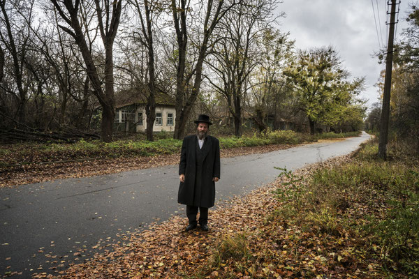 A jew while exploring the roads on the abandoned part of Chernobyl City
