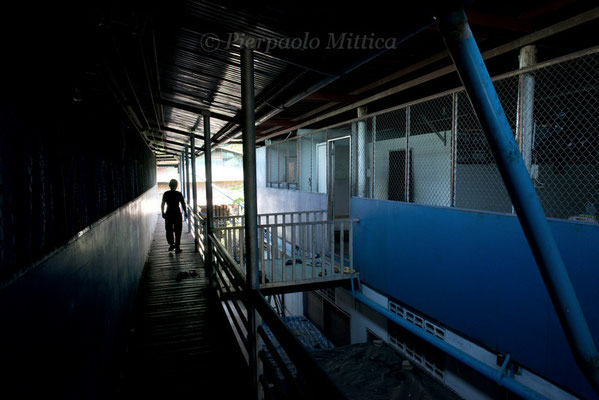 Prefabricated schools, refugee camp in Mae La, Thailand