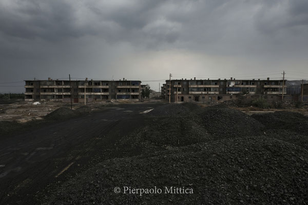 The ghost town of Qiabuqi