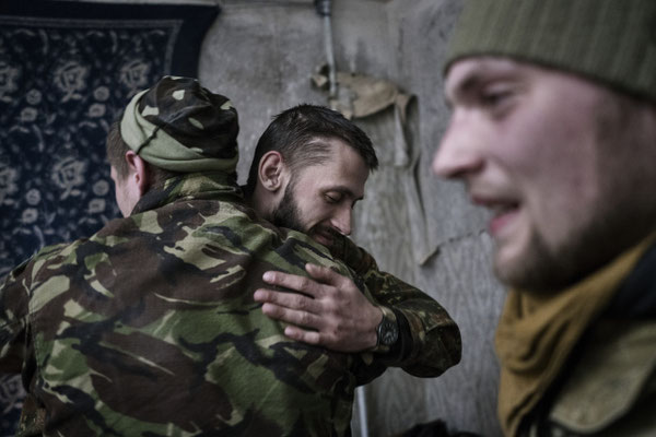 Jimmy welcoming his friends invited to the party in his apartment in Pripyat.