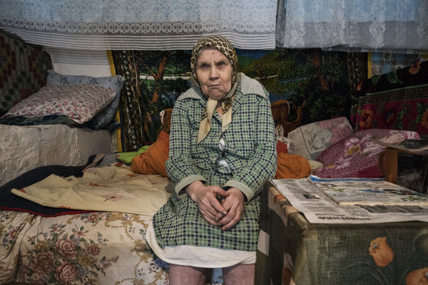 Sophia, 79, is Hanna's younger sister. she has mental and physical problems from birth and her sister Hanna has always taken care of her. Kupovate, Chernobyl Exclusion Zone