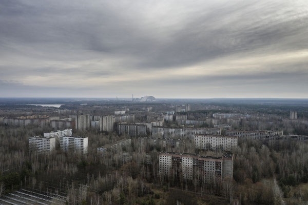 The town of Pripyat is located three kilometers from the Chernobyl nuclear plant. 50 thousand people lived there, and were evacuated two days after the explosion. The people were forced to leave behind everything except for their documents.