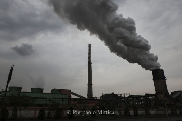 The smoke and the soot released by the coal-burning plants may darken even the sun