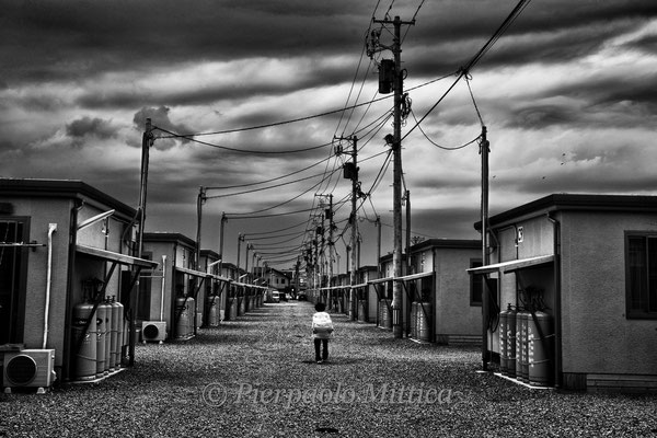 Shelters for evacuated people, Koriyama city.