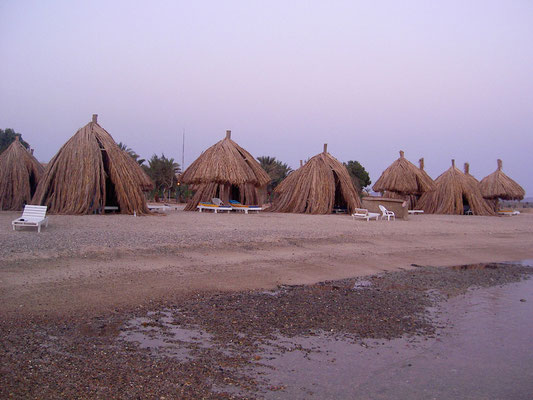 am Strand ist es richtig gemütlich