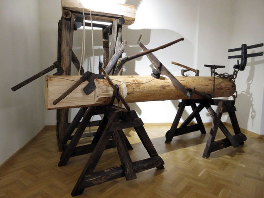Das neugestaltete Holz Art Museum in Campulung ist erst seit einem Monat wieder offen