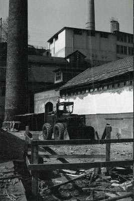 April 1978; Abbruch Färberei an der Seestrasse durch Luftschutztuppen