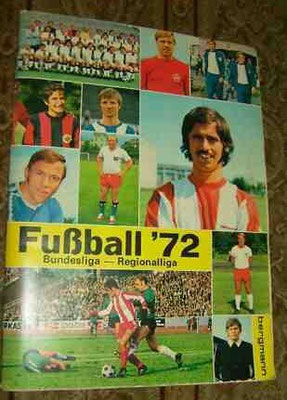 Sammelalbum Bergmann Fußball '72