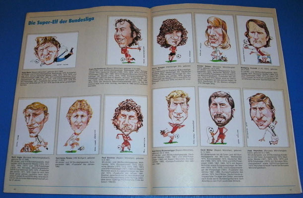 Seite 60-61 Die Super-Elf der Bundesliga 1963-1983