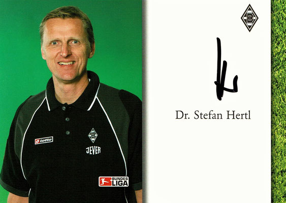 Dr. Stefan HERTL (Mannschaftsarzt)
