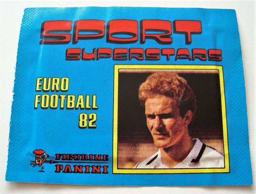 Bildertüte Panini 82 Eurofootball (Version "Rummenigge")