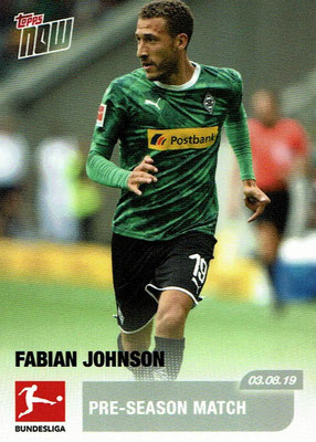 Fabian JOHNSON ("Pre-season match")