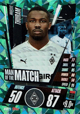 Card MM25 Marcus THURAM ("Man of the Match")