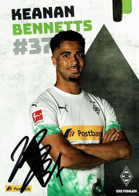 Handsignierte AK Autogrammkarte *RAFFAEL* Borussia Mönchengladbach 2018/2019 RAR 