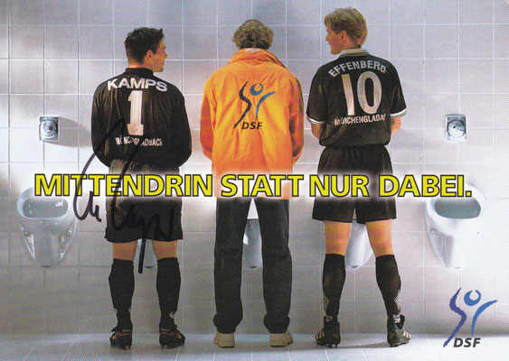 Werbepostkarte DSF original signiert