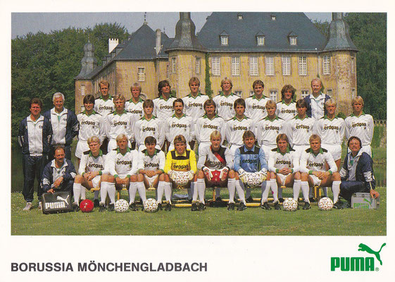 PUMA-Mannschaftskarte 1986-87